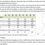 Becky – Lockere Bluse mit Passe & Brustabnähern Gr. 34-50 / BU 80-116 - Sewando