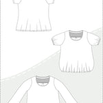 Becky – Lockere Bluse mit Passe & Brustabnähern Gr. 34-50 / BU 80-116 - Sewando
