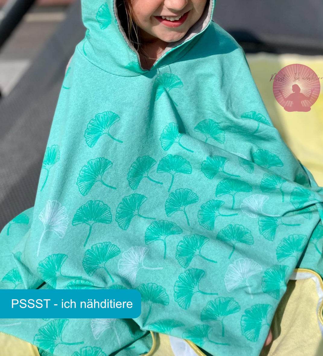 Schnittmuster Ebook Sommer Set Sonnenhut, Kopftuch, Badeponcho Gr. 86-128 : - Sewando