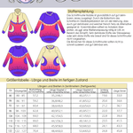 Schnittmuster Hoodie Bubble Gr. 80 bis 152 - Sewando