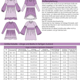 Schnittmuster Annie Tunika/Kurzkleid Gr. 80 bis 152 - Sewando