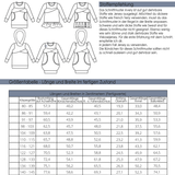 Schnittmuster Hoodie Avery Gr. 80 bis 152 - Sewando