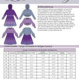 Schnittmuster Kleid Becky Gr. 80 bis 152 - Sewando
