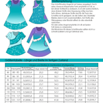 Schnittmuster Kleid Angel Gr. 80 bis 152 - Sewando