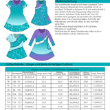 Schnittmuster Kleid Angel Gr. 80 bis 152 - Sewando