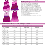 Schnittmuster Kleid Alilly Gr. 80 bis 152 - Sewando