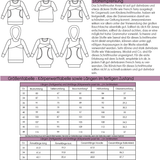 Schnittmuster Pullover Avery Gr. 32 bis 48 - Sewando