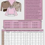Schnittmuster Bea Rippshirt Gr. 74 bis 164 - Sewando