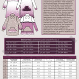 Schnittmuster Himbeerschnee Kuschelkleid Gr. 74 bis 164