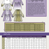 Ebook Schnittmuster CozyMinoo Kleid Gr.74-164