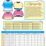 Ebook Schnittmuster Set Suki Shirt & Shorts Gr. 74 bis 164