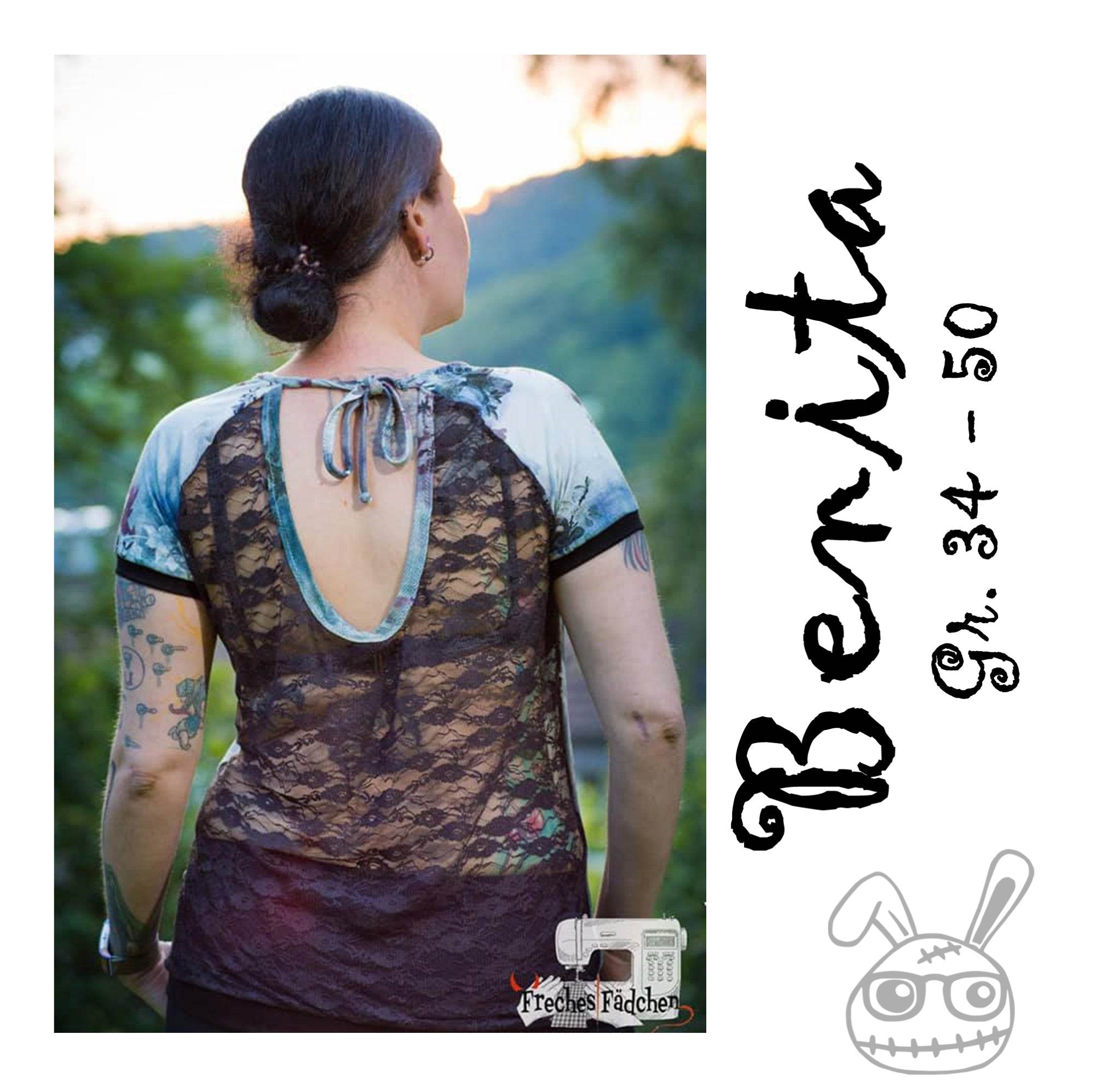 Schnittmuster Benita Shirt Gr. 34-50 - Sewando