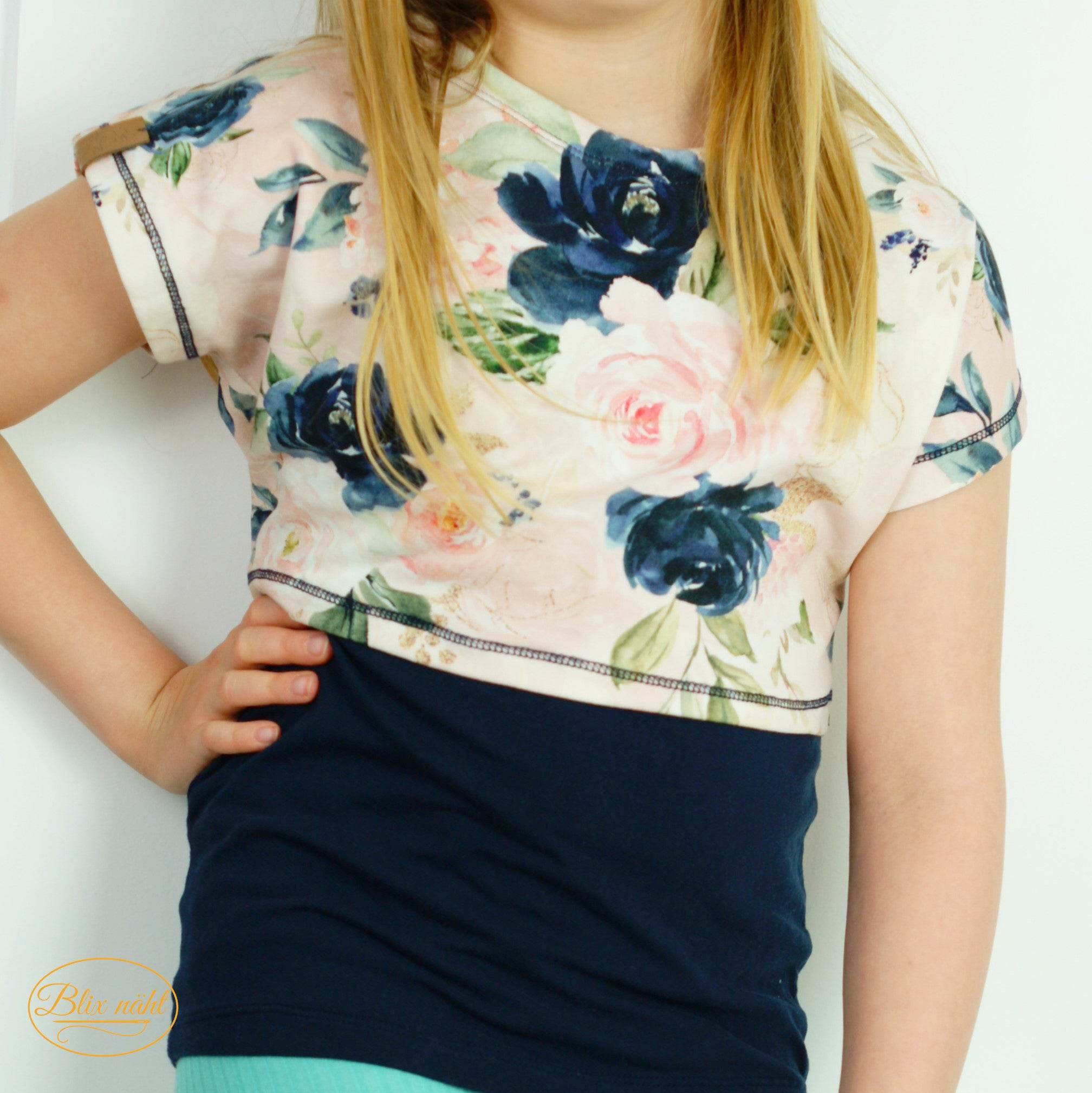 Happy Antonina - Gr 86-164 - Crop Top und Shirts Schnittmuster - Sewando