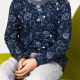 DAS Shirt- Lang-/Kurzarmshirt in 3 Passformen Gr. 98-122