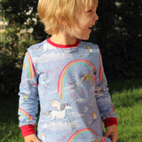 DAS Shirt- Lang-/Kurzarmshirt in 3 Passformen Gr. 98-122
