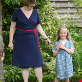 KOMBI Ebook Wickelkleid Teens 128-170+ Damen 36-50