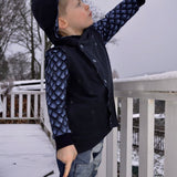 Weste Bente mit Kapuze Gr. 98-122