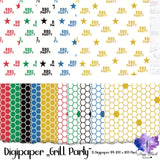 Digi- und Folienset "Grill Party" Plotterdatei