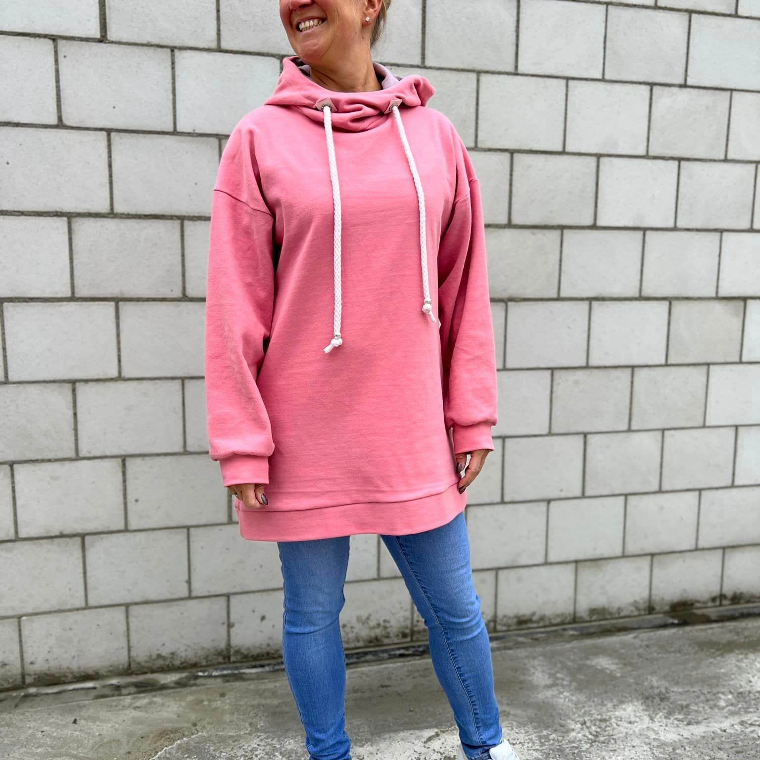 Schnittmuster Hoodie Hoodiekleid Lys Gr. 32-50 - Sewando