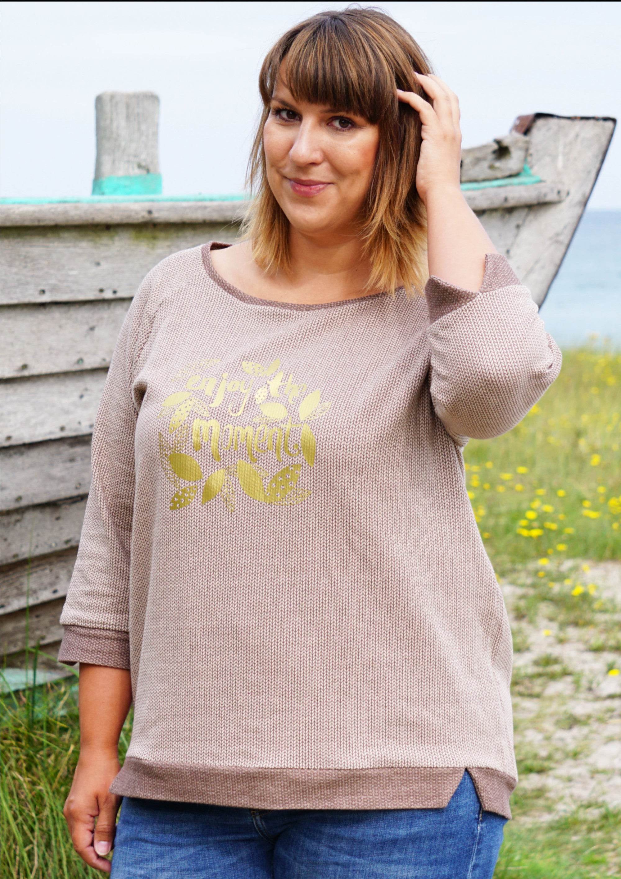 Schnittmuster PULLOVER BETULA Gr. 32-48 - Sewando