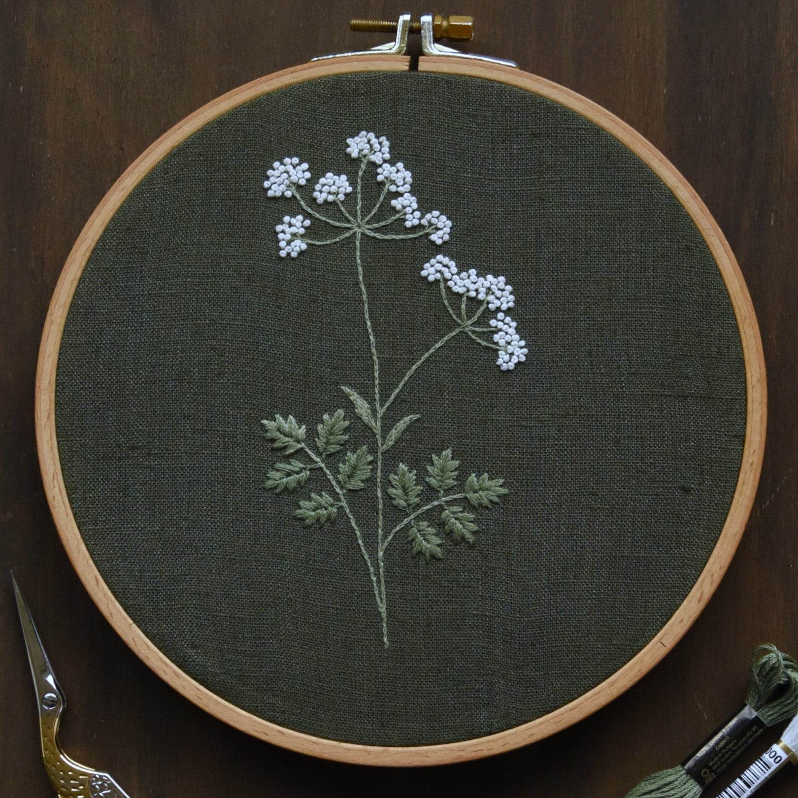 Handstickvorlage WIESENBLUMEN - Sewando