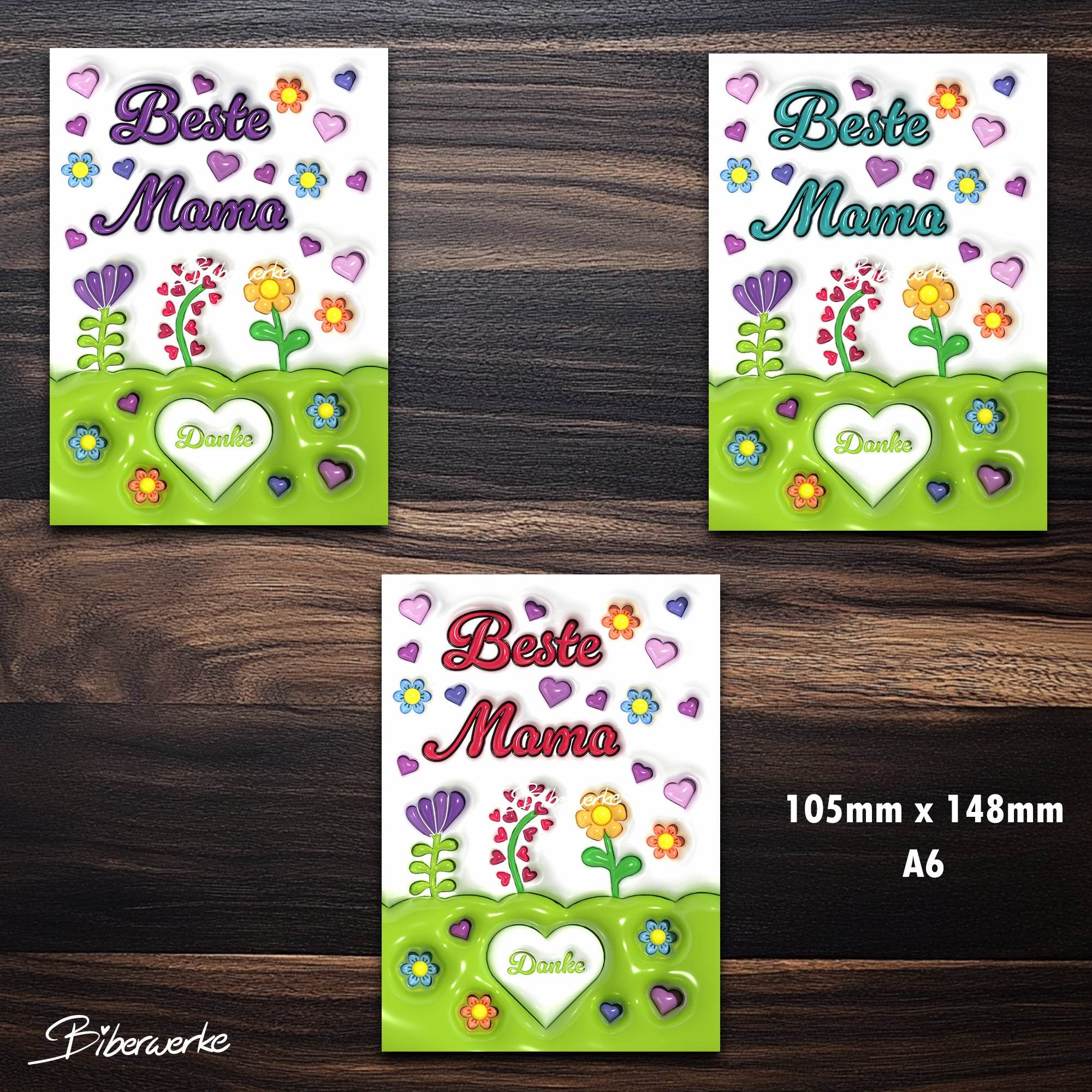 Tassenbanderole Beste Mama | Sublimation | Tassenvorlage für 350ml 11oz Tasse - Sewando