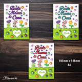 Tassenbanderole Beste Mama & Oma | Sublimation | Tassenvorlage für 350ml 11oz Tasse - Sewando