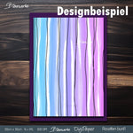 DigiPaper | Rosetten bunt 1 | 16 teiliges Set zum Drucken & Sublimieren - Sewando