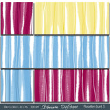 DigiPaper | Rosetten bunt 3 | 20 teiliges Set zum Drucken & Sublimieren - Sewando