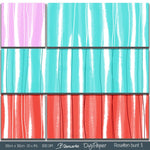 DigiPaper | Rosetten bunt 3 | 20 teiliges Set zum Drucken & Sublimieren - Sewando