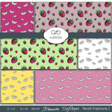 DigiPaper | Teezeit Erweiterung 2 | 36 teiliges Set zum Drucken & Sublimieren - Sewando