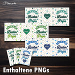 Tassenbanderole Bester Bonus Papa | Sublimation | Tassenvorlage für 350ml 11oz Tasse - Sewando