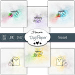 DigiPack Teezeit | 82 teiliges Set zum Drucken & Sublimieren - Sewando