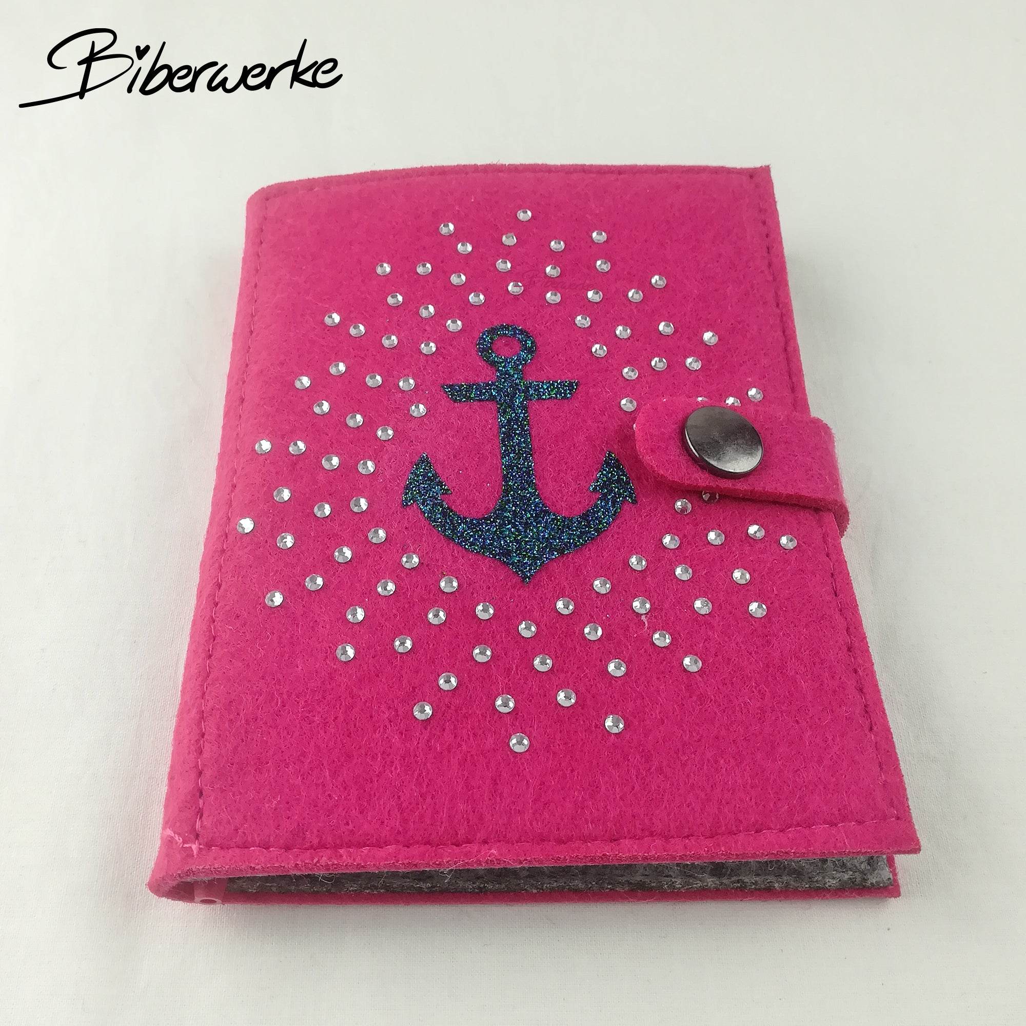 Plotterdatei Anker mit Strass - Sewando