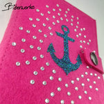 Plotterdatei Anker mit Strass - Sewando