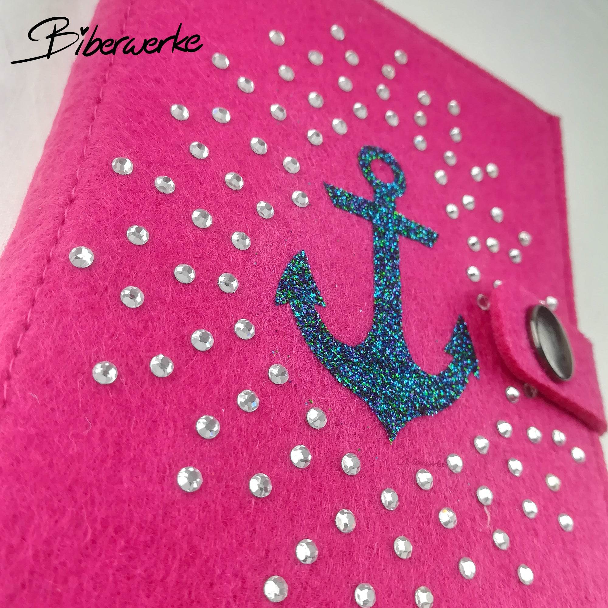 Plotterdatei Anker mit Strass - Sewando