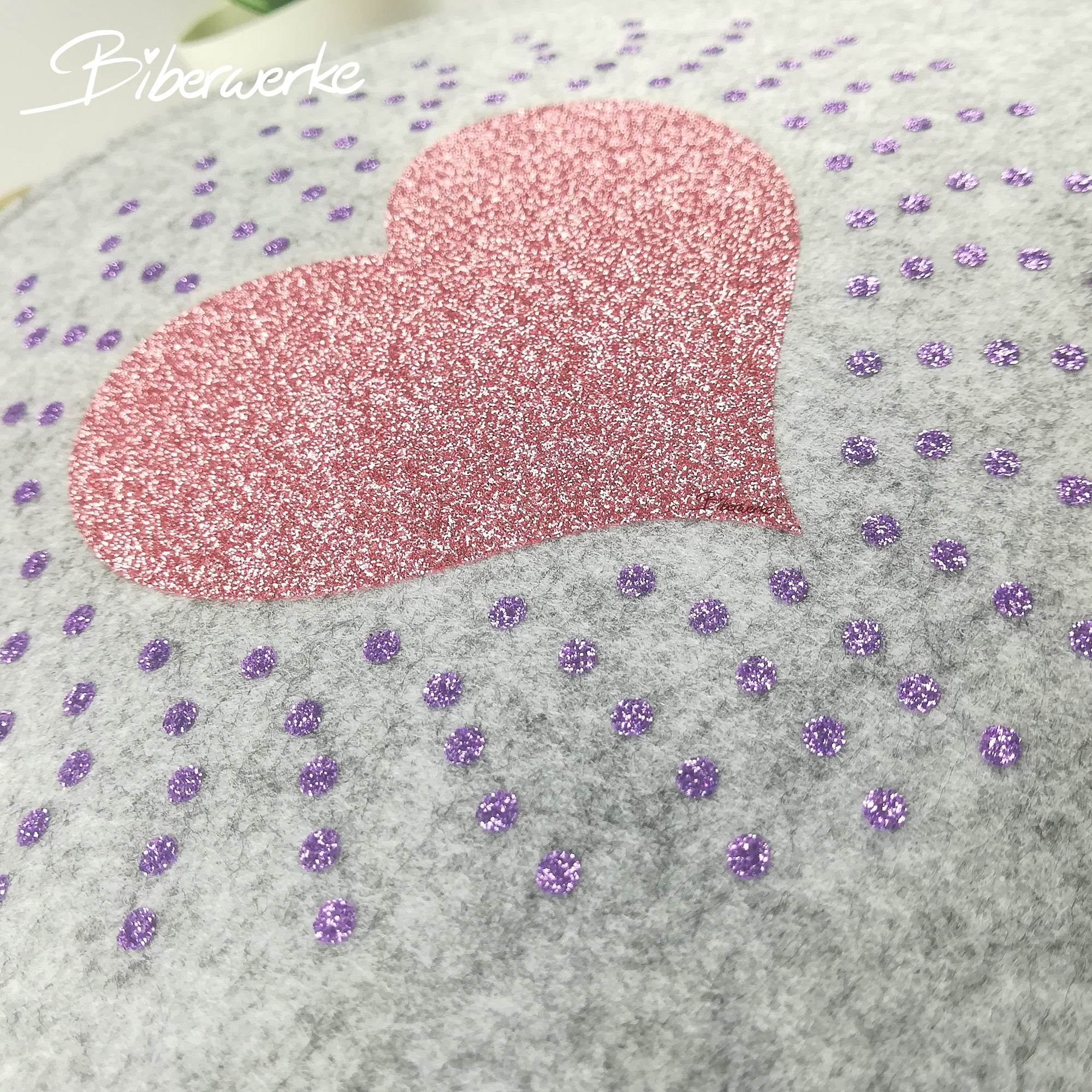 Plotterdatei Herz mit Strass - Sewando