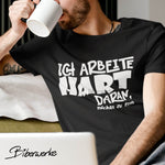 Plotterdatei Ich arbeite hart daran - Sewando