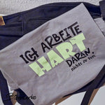 Plotterdatei Ich arbeite hart daran - Sewando