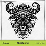 Plotterdatei Minotaurus - Sewando