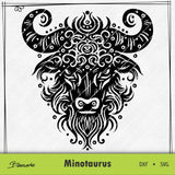 Plotterdatei Minotaurus - Sewando
