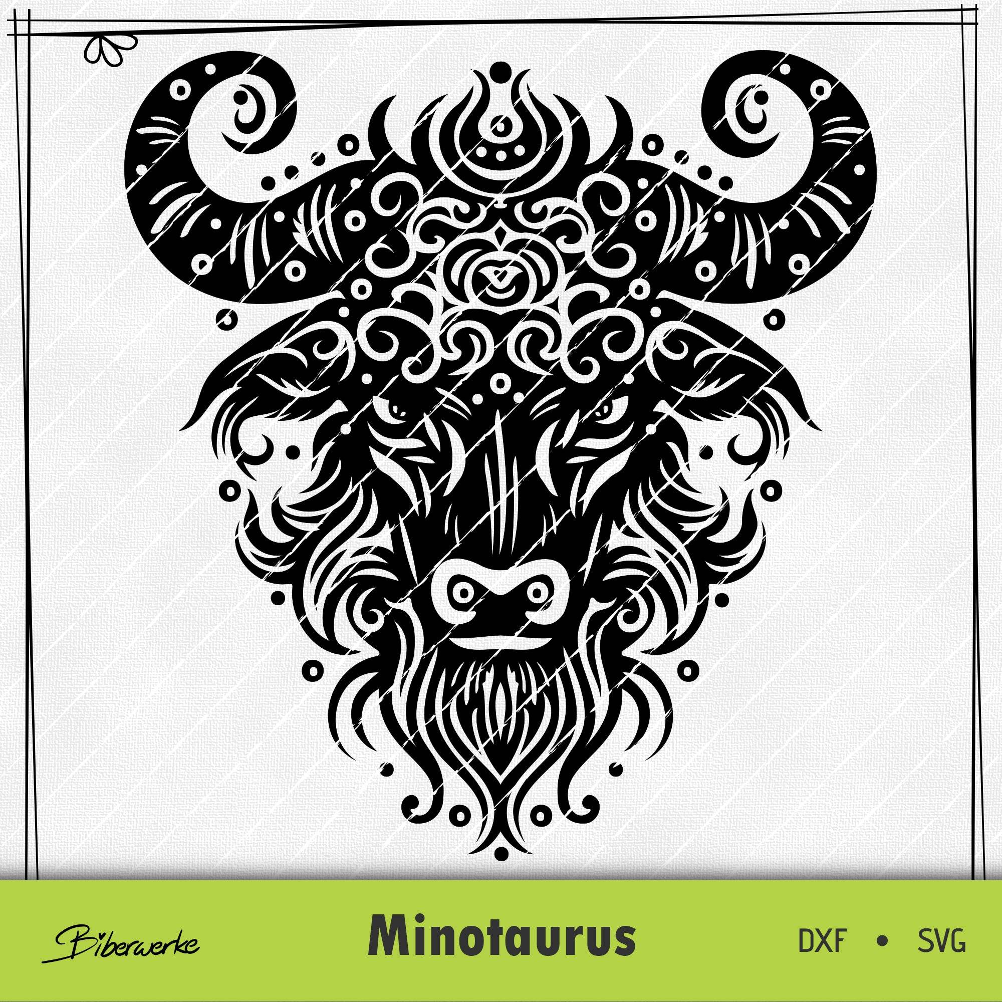 Plotterdatei Minotaurus - Sewando