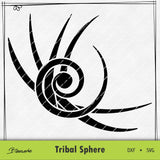Plotterdatei Tribal Sphere - Sewando