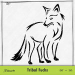 Plotterdatei Tribal Fuchs - Sewando