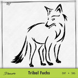 Plotterdatei Tribal Fuchs - Sewando