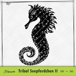 Plotterdatei Tribal Seepferdchen II - Sewando