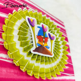 DigiPaper | Rosetten bunt 3 | 20 teiliges Set zum Drucken & Sublimieren - Sewando