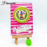 DigiPaper | Rosetten bunt 3 | 20 teiliges Set zum Drucken & Sublimieren - Sewando