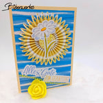 DigiPaper | Rosetten bunt 3 | 20 teiliges Set zum Drucken & Sublimieren - Sewando