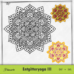 Plotterdatei Entgitteryoga III - Sewando